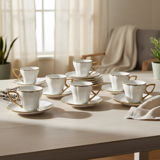 Coffee Cup Set 12 Pieces